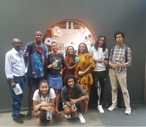 Last week, we invited our friends from Kori Youth Charity to see The Barber Shop Chronicles.